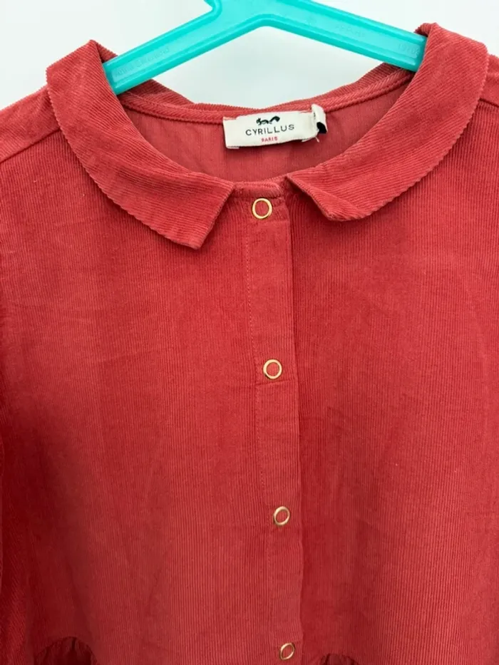 Robe velours Cyrillus 8 ans - photo numéro 3