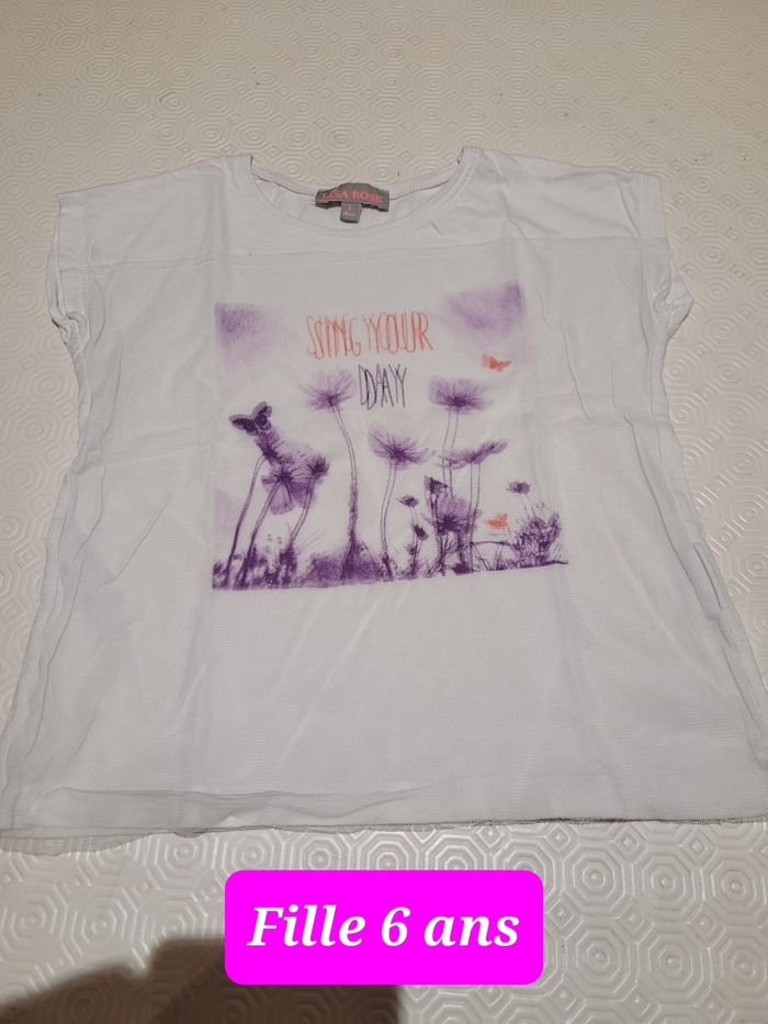 T-shirt 6 ans