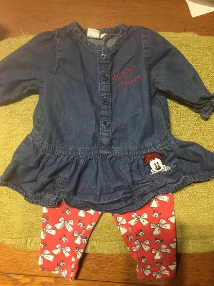 Ensemble robe legging Disney Baby 3M