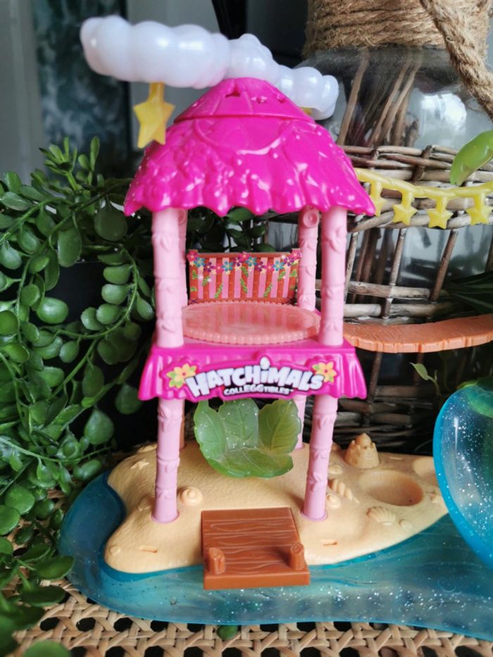 🌺Hatchimals tropical Party colleggtibles île lumineuse - photo numéro 2