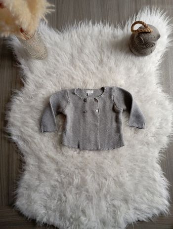 Gliet en maille gris 3m