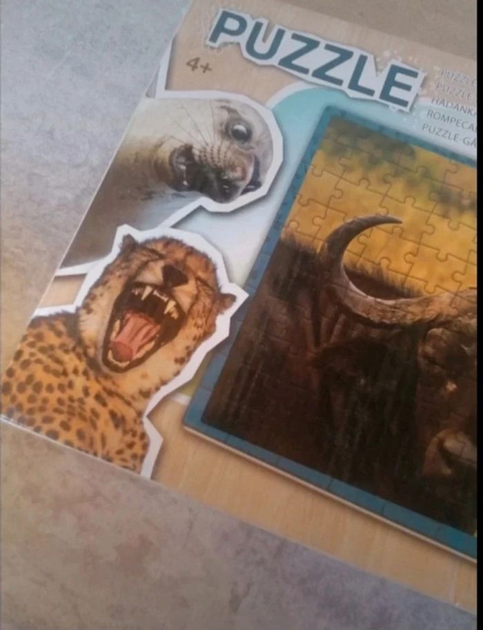 Puzzle animaux 100 pièces complet - photo numéro 3