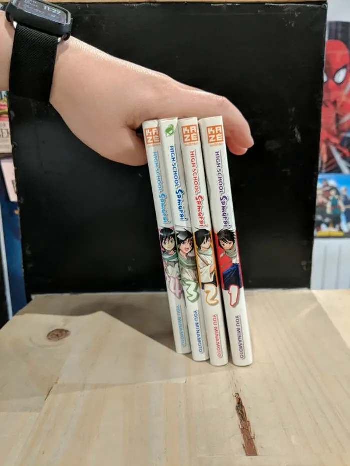 Lot High School Samurai – Tomes 1 à 4 - photo numéro 2