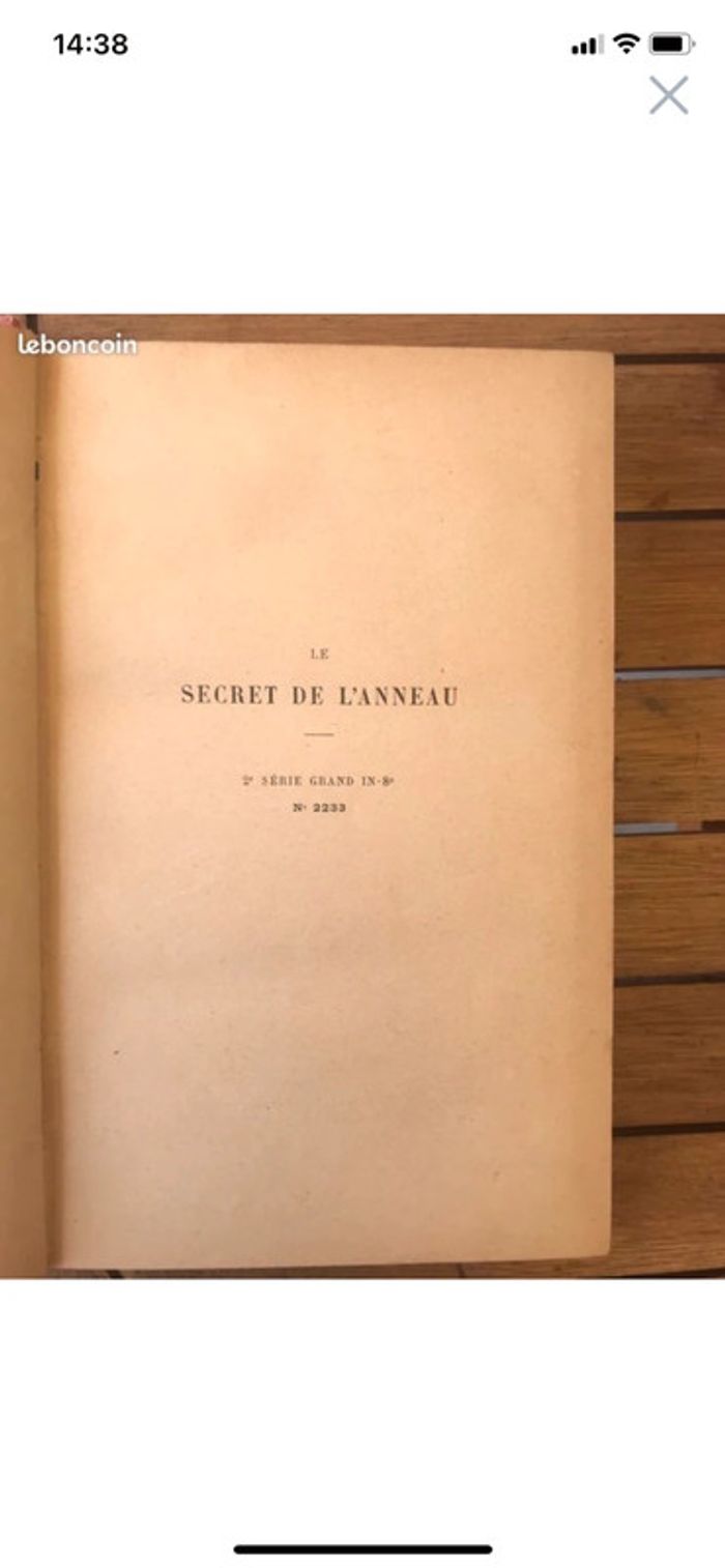 Le secret de l’anneau - photo numéro 2