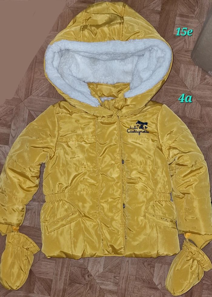 Manteau 4ans lulu castagnette