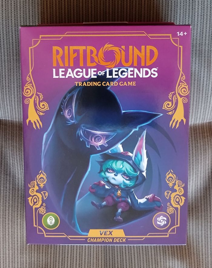 RIFTBOUND Deck VEX – 1ère édition Unleashed (SCELLÉ) - photo numéro 1