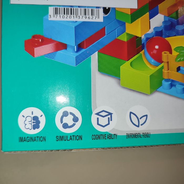 Jeu de construction circuit de billes avec toboggan - photo numéro 5