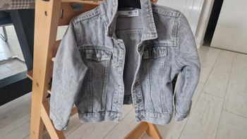 Veste en jean gris zara 18/24m 92cm
