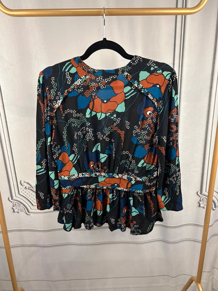 Blouse Noire Ba&sh T2 / M - photo numéro 7