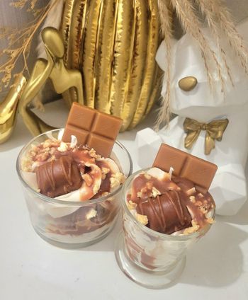 Bougie gourmande ( Kinder Country) parfumé kinder bueno