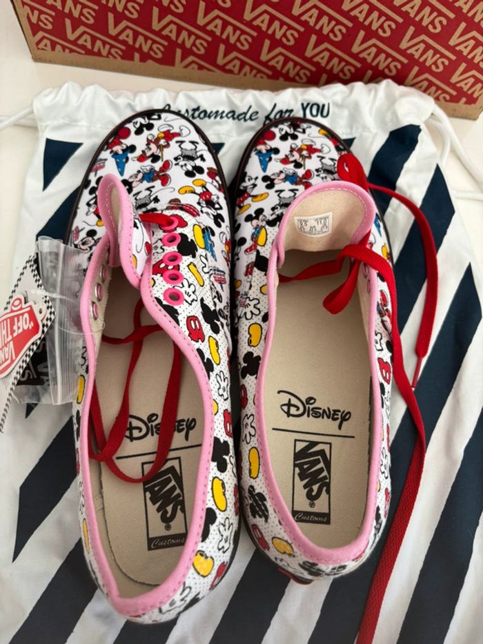 Vans custom Disney Mickey - Taille 42,5 - Neuves - Modèle unique ! - photo numéro 9