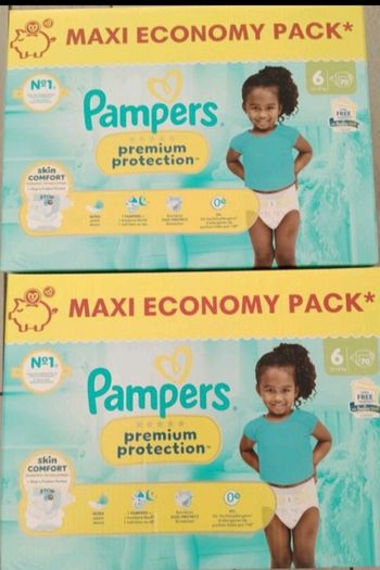 Couches pampers premium protection taille 6