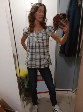 Blouse femme 40 manches courtes c44