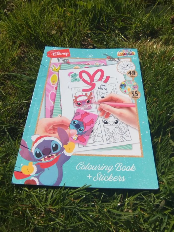 Livre de coloriage Disney Stitch