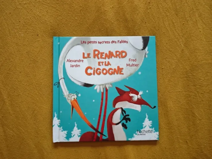 Livre McDo le renard et la cigogne