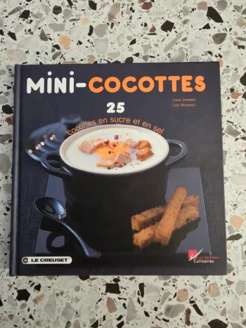 Mini cocottes 25 cocottes en sucre et en sel