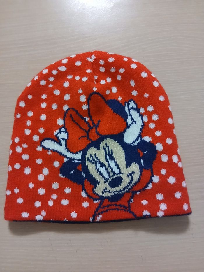 Bonnet fille taille 4/5 ans matiere acrylique tres bonne etat - photo numéro 5