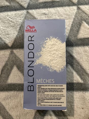 Wella blondor coiffure
