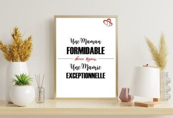 Affiche fête des maman ❤️
