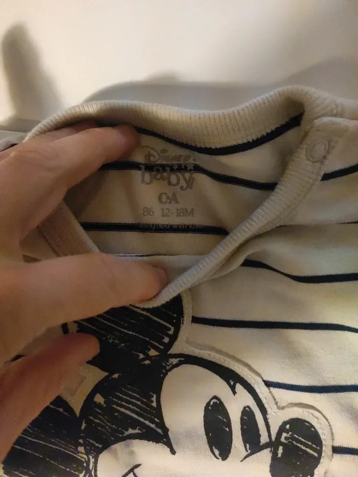 T shirt Mickey 12 18 mois neuf étiquette - photo numéro 2