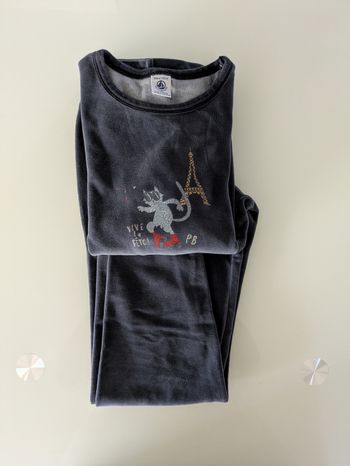 Pyjama velours Petit Bateau