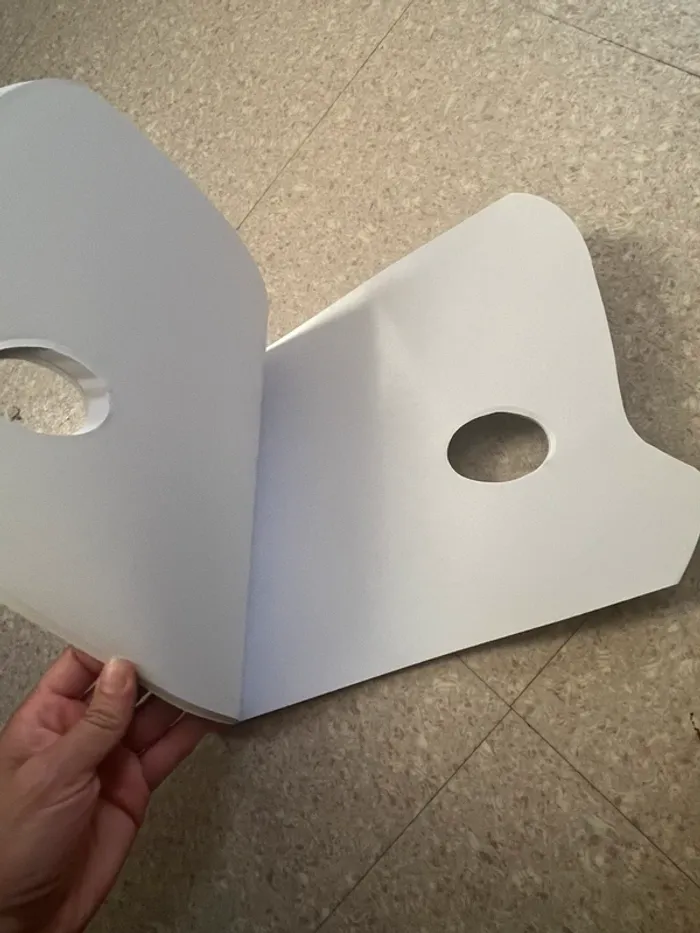 Palette feuille flanche pour peinture 21/30 cm💫 - photo numéro 3