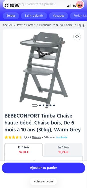 Chausse haute en bois 