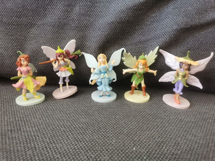 Lot de figurines fée clochette disney