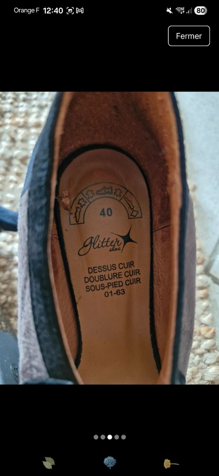 Chaussure à talon Glitter - photo numéro 3