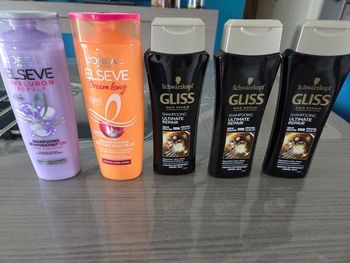 Lot de 5 shampooings 