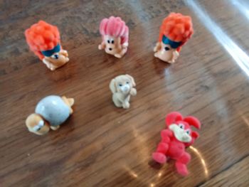 Figurines Kinder velour