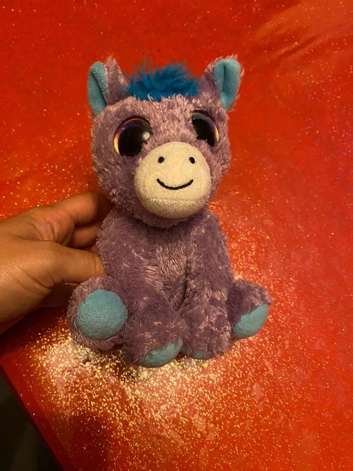 Peluche cheval Carla lumo stars 15 cm