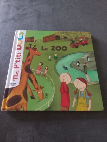 Livre mes p'tits docs le zoo milan