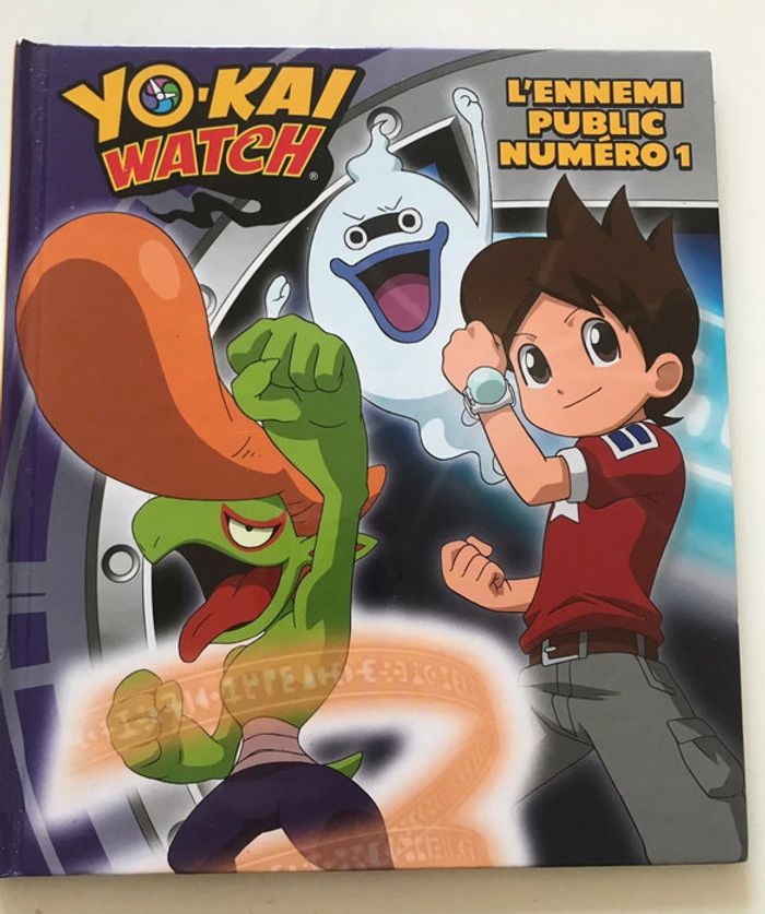 Livre Yo-kai watch l’ennemi public numéro 1