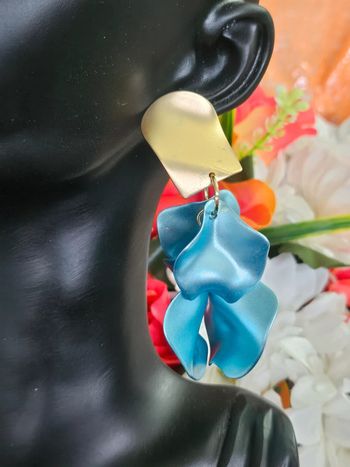 Boucles d oreilles pendantes fantaisie en acier inoxydable