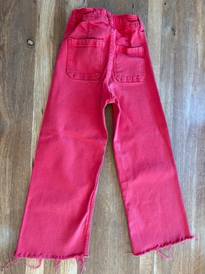 Jeans rouge 9 ans - photo numéro 3