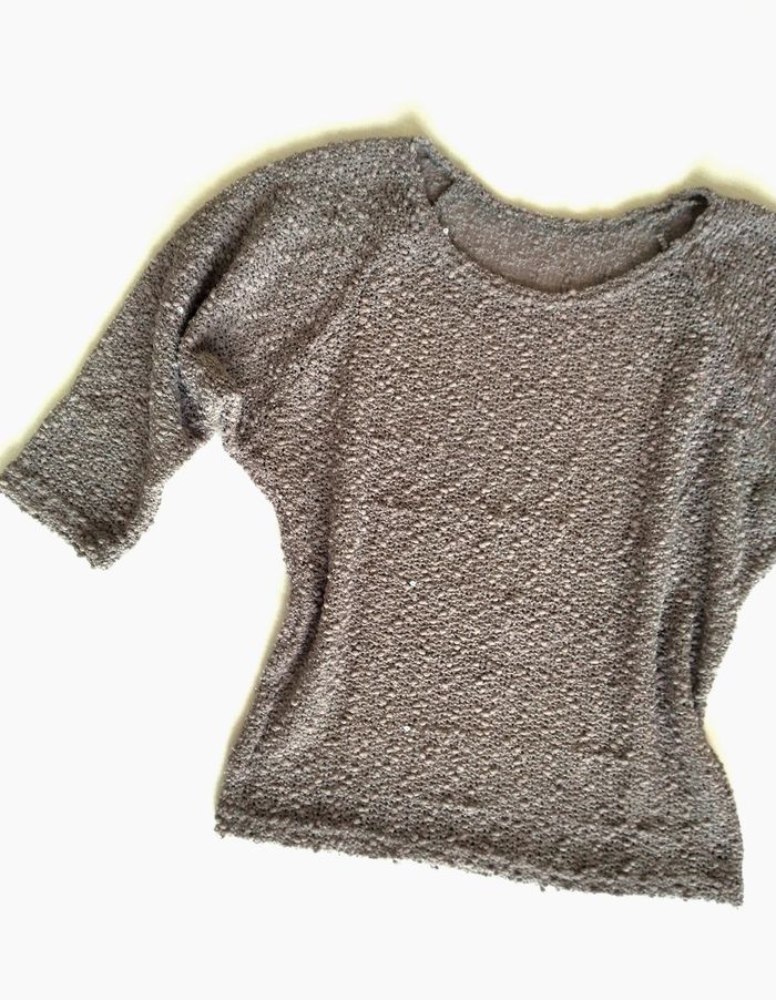 Pull à plumetis et strass - Camaïeu - photo numéro 4