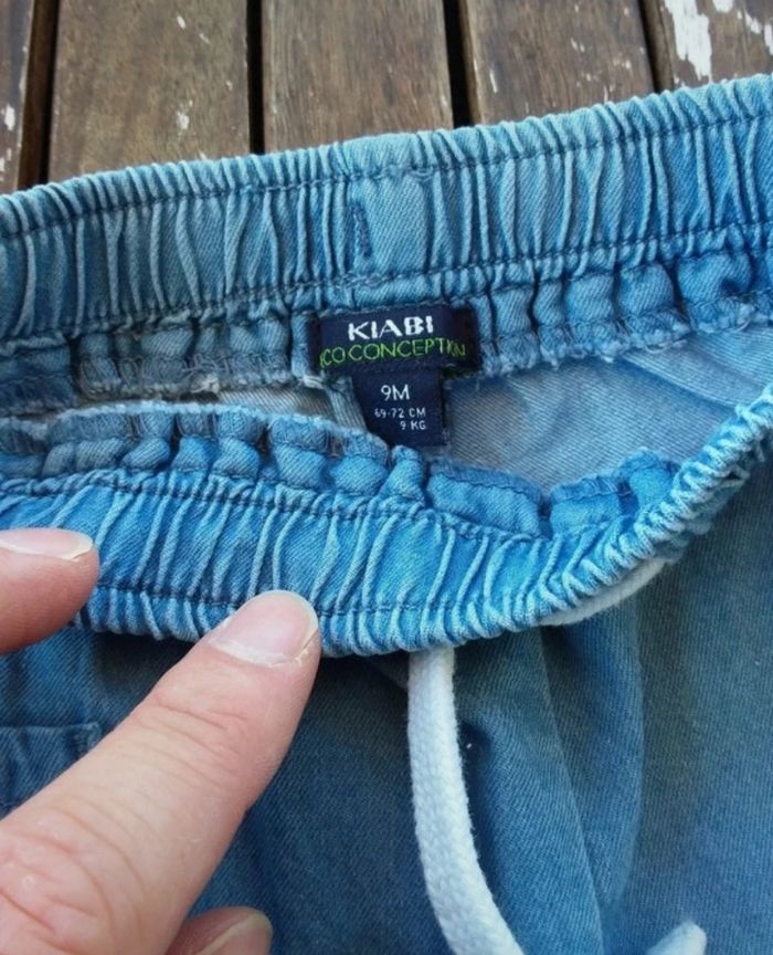 Lot pantalons/jeans 9 mois - photo numéro 6