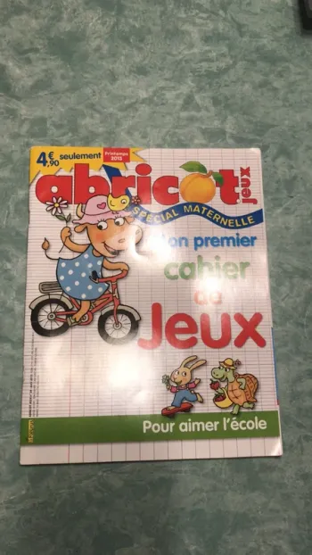 Mon 1er cahier de jeux