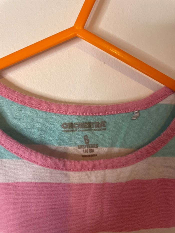 Tee shirts licorne orchestra 6 ans fille - photo numéro 3