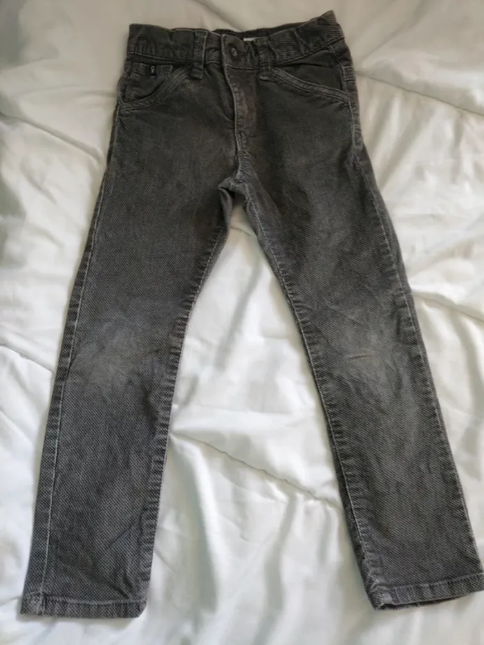 Chino slim velours