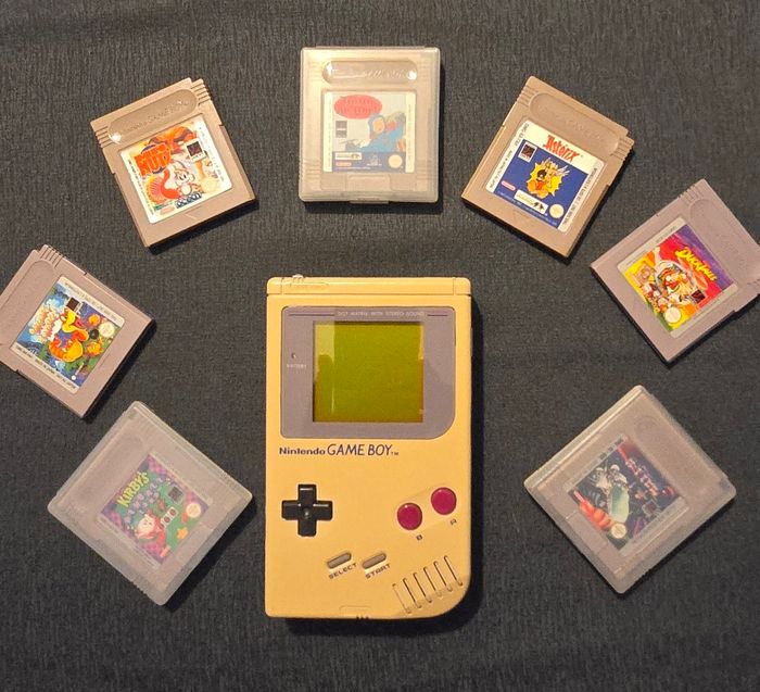 Console Game boy grise Nintendo avec 7 jeux - photo numéro 9
