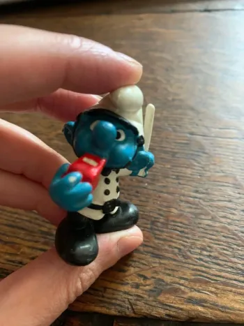 Schtroumpf policier Schleich 1981