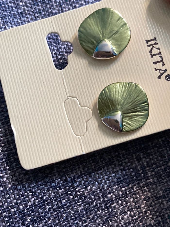 Lot 2 paires boucles oreilles - photo numéro 4