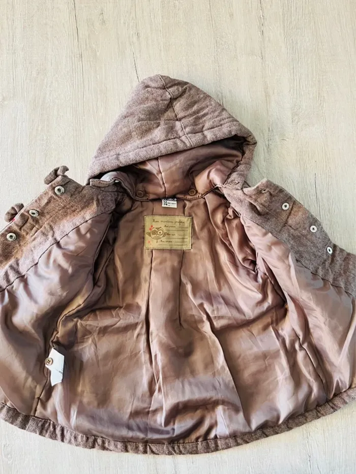Manteau automne hiver bébé fille tape à l’œil - photo numéro 6