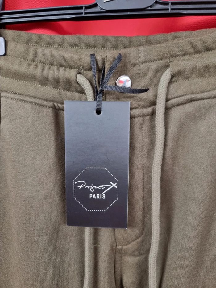 Project X Paris pantalons jogging kaki * taille S * - photo numéro 2