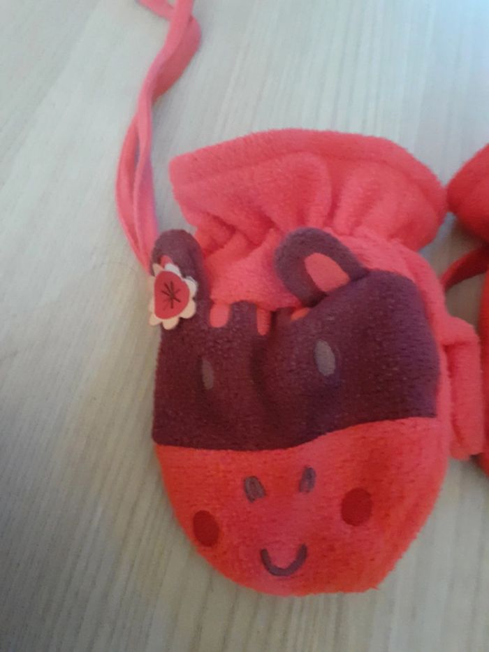 Lot de 2 paires de gants bébé - photo numéro 2