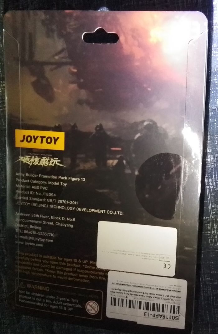 Figurine articulée joy toy soldat 21 série build your army accessoires 12cm - photo numéro 3