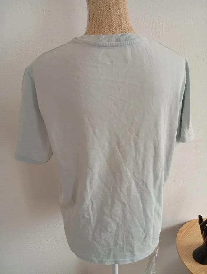 Haut décontractée sublime artistique turquoise été xl - photo numéro 4