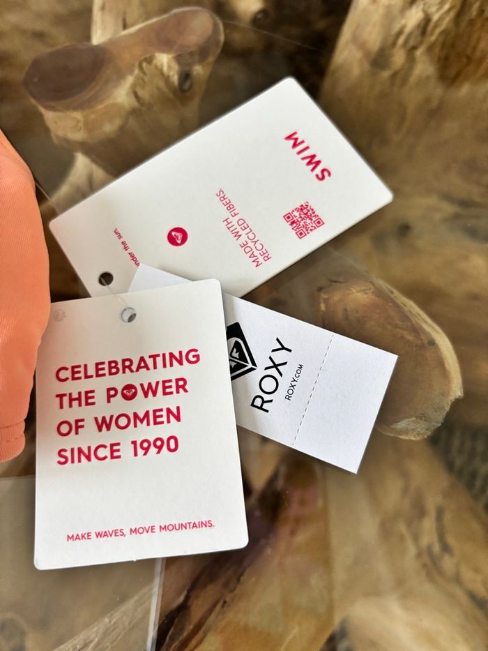 Haut de maillot de bain Roxy corail XS - photo numéro 4